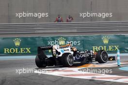 Race 1, Raffaele Marciello (ITA) Trident 28.11.2015. GP2 Series, Rd 11, Yas Marina Circuit, Abu Dhabi, UAE, Saturday.