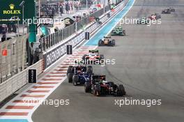 Race 1, Sergey Sirotkin (RUS) Rapax 28.11.2015. GP2 Series, Rd 11, Yas Marina Circuit, Abu Dhabi, UAE, Saturday.