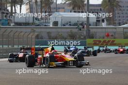 Race 2, Alexander Rossi (USA) Racing Engineering 29.11.2015. GP2 Series, Rd 11, Yas Marina Circuit, Abu Dhabi, UAE, Sunday.