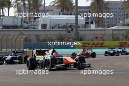 Race 2, Raffaele Marciello (ITA) Trident 29.11.2015. GP2 Series, Rd 11, Yas Marina Circuit, Abu Dhabi, UAE, Sunday.