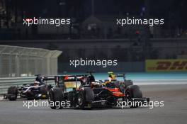 Race 1, Stoffel Vandoorne (BEL) Art Grand Prix 28.11.2015. GP2 Series, Rd 11, Yas Marina Circuit, Abu Dhabi, UAE, Saturday.