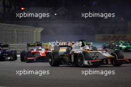 Race 1, Arthur Pic (FRA) Campos Racing 28.11.2015. GP2 Series, Rd 11, Yas Marina Circuit, Abu Dhabi, UAE, Saturday.