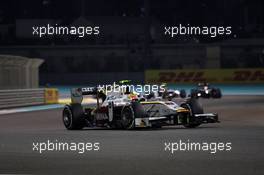 Race 1, Rio Haryanto (IND) Campos Racing 28.11.2015. GP2 Series, Rd 11, Yas Marina Circuit, Abu Dhabi, UAE, Saturday.