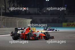 Race 1, Andre Negrao (BRA) Arden International 28.11.2015. GP2 Series, Rd 11, Yas Marina Circuit, Abu Dhabi, UAE, Saturday.