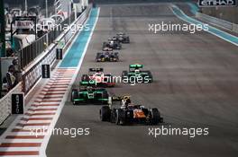 Race 1, Daniel de Jong (NL) Trident 28.11.2015. GP2 Series, Rd 11, Yas Marina Circuit, Abu Dhabi, UAE, Saturday.