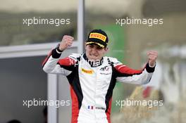 Esteban Ocon (FRA) ART Grand Prix. 29.11.2015. GP3 Series, Rd 9, Yas Marina Circuit, Abu Dhabi, UAE, Sunday.