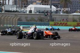 Race 2, Luca Ghiotto (ITA) Trident 29.11.2015. GP3 Series, Rd 9, Yas Marina Circuit, Abu Dhabi, UAE, Sunday.