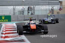 Race 2, Luca Ghiotto (ITA) Trident 29.11.2015. GP3 Series, Rd 9, Yas Marina Circuit, Abu Dhabi, UAE, Sunday.