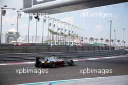 Race 2, Alex Palou (ESP) Campos Racing 29.11.2015. GP3 Series, Rd 9, Yas Marina Circuit, Abu Dhabi, UAE, Sunday.