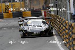 Alvaro Parente (PRT) FFF Racing Team McLaren 650s GT3 21.11.2015. FIA GT Worldcup, Macau, China