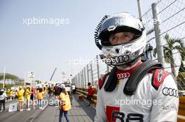 René Rast (GER) Audi Sport Team WRT Audi R8 LMS. 22.11.2015. FIA GT Worldcup, Macau, China