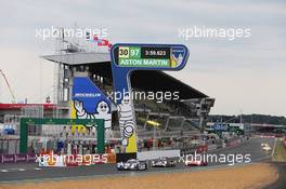 Anthony Davidson (GBR) / Sebastien Buemi (SUI) / Kazuki Nakajima (JPN) #01 Toyota Racing Toyota TS040 Hybrid. 10.06.2015. FIA World Endurance Championship Le Mans 24 Hours, Practice and Qualifying, Le Mans, France. Wednesday.