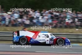 Kirill Ladygin (RUS) / Mikhail Aleshin (RUS) / Anton Ladygin (RUS) #37 SMP Racing - BR01 - Nissan. 11.06.2015. FIA World Endurance Championship Le Mans 24 Hours, Qualifying, Le Mans, France. Thursday.