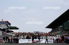 Groupshoot of all drivers 09.06.2015. Le Mans 24 Hour, Le Mans, France.