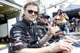 Kristian Poulsen #50 Larbre Compétition Corvette C7.R 09.06.2015. Le Mans 24 Hour, Le Mans, France.