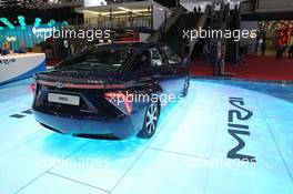 04.03.2015 - Toyota Mirai 03-04.03.2015. Geneva International Motor Show, Geneva, Switzerland. www.xpbimages.com, EMail: requests@xpbimages.com - copy of publication required for printed pictures. Every used picture is fee-liable. © Copyright: Photo4 / XPB Images