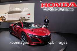 Honda NSX 03-04.03.2015. Geneva International Motor Show, Geneva, Switzerland. www.xpbimages.com, EMail: requests@xpbimages.com - copy of publication required for printed pictures. Every used picture is fee-liable. © Copyright: Photo4 / XPB Images
