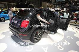 Fiat 500x 03-04.03.2015. Geneva International Motor Show, Geneva, Switzerland. www.xpbimages.com, EMail: requests@xpbimages.com - copy of publication required for printed pictures. Every used picture is fee-liable. © Copyright: Photo4 / XPB Images