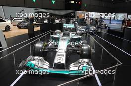 04.03.2015 - Mercedes AMG F1 03-04.03.2015. Geneva International Motor Show, Geneva, Switzerland. www.xpbimages.com, EMail: requests@xpbimages.com - copy of publication required for printed pictures. Every used picture is fee-liable. © Copyright: Photo4 / XPB Images