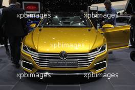 04.03.2015 - Volkswagen Sport CoupÃ© GTE 03-04.03.2015. Geneva International Motor Show, Geneva, Switzerland. www.xpbimages.com, EMail: requests@xpbimages.com - copy of publication required for printed pictures. Every used picture is fee-liable. © Copyright: Photo4 / XPB Images