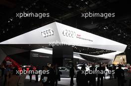 Audi Stand 12-13.01.2015. North American International Auto Show, Detroit, USA. www.xpbimages.com, EMail: requests@xpbimages.com - copy of publication required for printed pictures. Every used picture is fee-liable. © Copyright: Photo4 / XPB Images