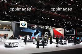 BMW Stand 12-13.01.2015. North American International Auto Show, Detroit, USA. www.xpbimages.com, EMail: requests@xpbimages.com - copy of publication required for printed pictures. Every used picture is fee-liable. © Copyright: Photo4 / XPB Images