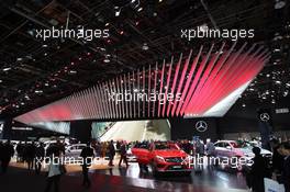 Mercedes Stand 12-13.01.2015. North American International Auto Show, Detroit, USA. www.xpbimages.com, EMail: requests@xpbimages.com - copy of publication required for printed pictures. Every used picture is fee-liable. © Copyright: Photo4 / XPB Images