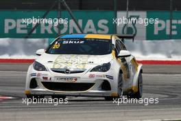 Igor Skuz (UKR), Opel Astra OPC, Campos Racing 29.03.2015. TCR International Series, Rd 1, Sepang, Malaysia, Sunday.