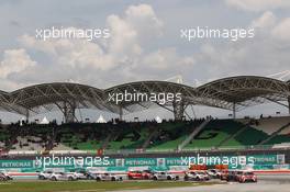 Start Race 2 29.03.2015. TCR International Series, Rd 1, Sepang, Malaysia, Sunday.