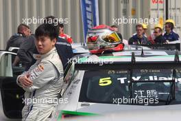 Tengyi Jiang (CHN) Seat Leon Racer , Target Competition 12.04.2015. TCR International Series, Rd 2, Shanghai, China, Sunday.