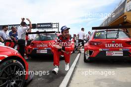 03.05.2015 - Race 1, 2nd position Sergey Afanasyev (RUS) SEAT Le&#xf3;n, Team Craft-Bamboo LUKOIL 02-03.05.2015 TCR International Series, Valencia, Spain