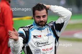 Race 1, Stefano Comini (SUI) SEAT Leon, Target Competition retires from the race 24.03.2015. TCR International Series, Rd 5, Monza, Italy, Saturday.