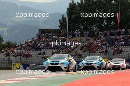 12.07.2015 - Race 2, Andrea Belicchi (ITA) SEAT LeÃƒÂ³n, Target Competition 11-12.07.2015 TCR International Series, Red Bull Ring, Salzburg, Austria