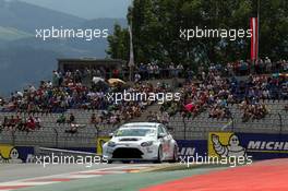 12.07.2015 - Race 2, Diego Romanini (ITA) Ford Focus ST, Proteam Racing 11-12.07.2015 TCR International Series, Red Bull Ring, Salzburg, Austria