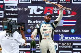 Race 2, Stefano Comini (SUI) SEAT Leon , Target Competition, race winner 23-25.10.2015. TCR International Series, Rd 10, Buriram, Thailand.