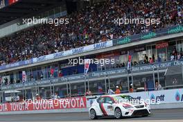 Race 2, Douglas Khoo (MAS) SEAT Leon, Niza Racing 23-25.10.2015. TCR International Series, Rd 10, Buriram, Thailand.