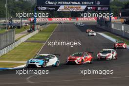 Race 2, Loris Hezemans (NED) SEAT Leon , Target Competition 23-25.10.2015. TCR International Series, Rd 10, Buriram, Thailand.