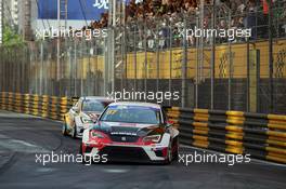 Race 2, Rodolfo Avila (MAC) SEAT Leon, Asia Racing Team 20-22.11.2015. TCR International Series, Rd 11, Macau, China.