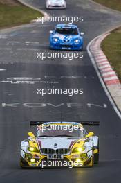 Lucas Luhr, Markus Palttala, Richard Westbrook, BMW Sports Trophy Team Marc VDS, BMW Z4 GT3  28.03.2015. Nurburgring, Germany - 61. ADAC Westfalenfahrt - VLN Langstreckenmeisterschaft Nürburgring 2015