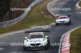 Jens Klingmann, Dominik Baumann, Claudia Hürtgen, BMW Sports Trophy Team Schubert, BMW Z4 GT3  28.03.2015. Nurburgring, Germany - 61. ADAC Westfalenfahrt - VLN Langstreckenmeisterschaft Nürburgring 2015