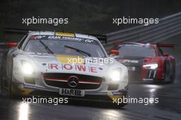 25.04.2015. Nürburgring, Germany - Christopher Mies, Nico Müller, Audi Sport Team WRT, Audi R8 LMS - 25 April 2015 - VLN DMV 4-Stunden-Rennen, Round 2, Nordschleife - This image is copyright free for editorial use © BMW AG