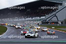 25.04.2015. Nürburgring, Germany - Start of the race - 25 April 2015 - VLN DMV 4-Stunden-Rennen, Round 2, Nordschleife - This image is copyright free for editorial use © BMW AG