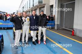 Hubert Haupt, Yelmer Buurman, Adam Christodoulou, Manuel Metzger, Black Falcon, Mercedes-Benz SLS AMG GT3 17.10.2015 - VLN DMV 250-Meilen-Rennen, Round 9, Nurburgring, Germany.