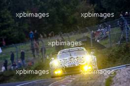 Nick Tandy, Fred Makowiecki, Manthey Racing, Porsche 911 GT3 R 17.10.2015 - VLN DMV 250-Meilen-Rennen, Round 9, Nurburgring, Germany.