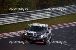 Tim Groneck, Dirk Groneck, Groneck Motorsport, Renault Clio 31.10.2015 - VLN DMV Munsterlandpokal, Round 10, Nurburgring, Germany.