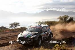 26.04.2015 - Diego DOMINGUEZ (PRY) -  Edgardo GALINDO (ARG), Ford Fiesta R5 22-26.04.2015 FIA World Rally Championship 2015, Rd 4, Rally Argentina, Carlos Paz, Argentina
