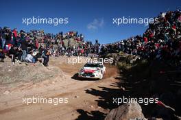 26.04.2015 - Mads OSTBERG (NOR) -  Jonas ANDERSSON (SWE), Citro&#xeb;n DS3 WRC, CITROEN TOTAL ABU DHABI WRT 22-26.04.2015 FIA World Rally Championship 2015, Rd 4, Rally Argentina, Carlos Paz, Argentina