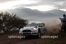 26.04.2015 - Elfyn EVANS (GBR)- Daniel BARRIT (GBR), Ford Fiesta RS WRC, M-SPORT World Rally Team 22-26.04.2015 FIA World Rally Championship 2015, Rd 4, Rally Argentina, Carlos Paz, Argentina