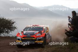 26.04.2015 - Martin PROKOP (CZE)-  Jan TOMANEK (CZE), Ford Fiesta RS WRC, JIPOCAR CZECH NATIONAL TEAM 22-26.04.2015 FIA World Rally Championship 2015, Rd 4, Rally Argentina, Carlos Paz, Argentina