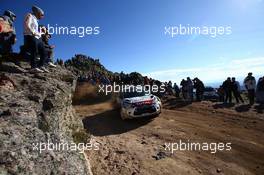 26.04.2015 - Khalid AL QASSIMI (ARE) - Chris PATTERSON (IRL), Citro&#xeb;n DS3 WRC, CITROEN TOTAL ABU DHABI WRT 22-26.04.2015 FIA World Rally Championship 2015, Rd 4, Rally Argentina, Carlos Paz, Argentina